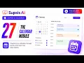 Supsis AI Academy 27 The Calendar Module