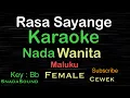 Lagu Rasa sayange-Lagu Daerah Maluku-Karaoke nada wanita-Female-Cewek-Perempuan@UcokkuYasir