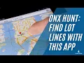 onX Hunt Find Lot Lines with this App