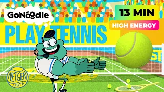 Net Generation x GoNoodle: Ready, Set, Rally! | Exercises for Kids | GoNoodle