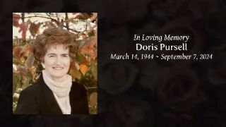 Celebration of Life for Doris Pursell
