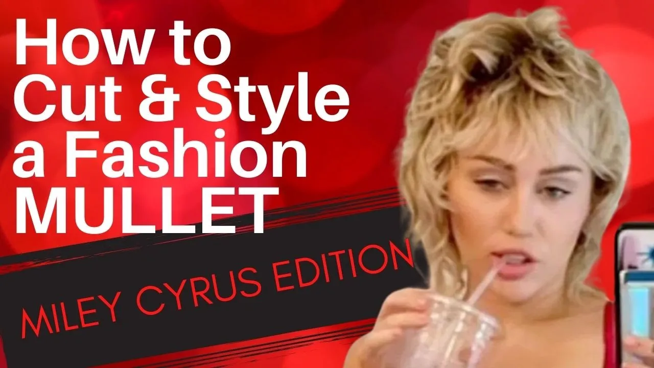 Jake Thompson - Fashion Mullet Miley Cyrus Style