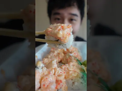 I've never had sushi like this before