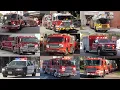 Fire Trucks Police EMS Responding Compilation Best of 2025 Part II July Through December