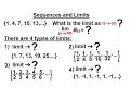 Calculus 2 Infinite Sequences and Series 3 of 62 Sequences and Limits