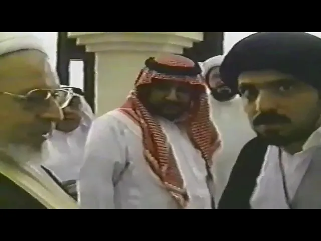 ⁣حضور العلامة الراحل الشيخ عبدالحميد الخطي طاب ثراه فاتحة المرجع الراحل السيد عبدالأعلى السبزواري