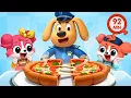 Download Lagu Sharing is Caring | Kids Learn How to Share | Good Habits | Police Cartoon | Sheriff Labrador
