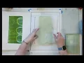 Printing Room To Grow - monotype on a gelli plate