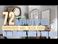 72 Beautiful Farmhouse Wall Decor Ideas to Add Personal Touch To Your Home