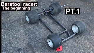 CUSTOM BARSTOOL RACER KART BUILD PT 1