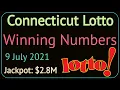 Connecticut Lotto Winning Numbers Friday 9 July 2021 Connecticut Lotto Drawing Tonight 2020