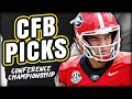 Best College Football Picks Saturday CFB Conference Championship Bets