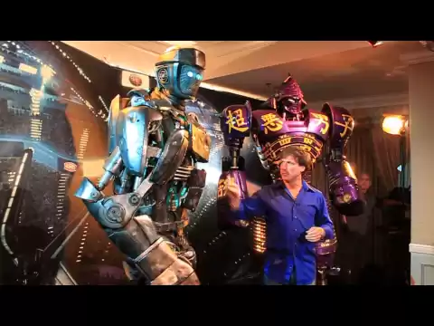 Atom from Real Steel and John Rosengrant from Legacy Effects