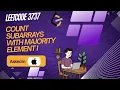 Leetcode 3737 - Count Subarrays With Majority Element I Medium Asked in Apple