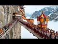 Lagu The Windy Cliff Pilgrimage 2026 China | Sacred Bell Procession, Ancient Sutras, Creaking Wood Path