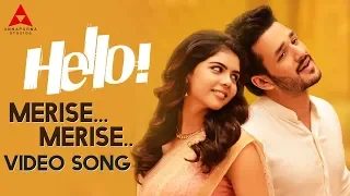 merise merise video song hello video songs akhil akkineni kalyani priyadarshan