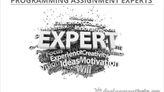 Programming Assignment Experts online