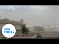 Watch as a dust storm wrecks havoc in Las Vegas
