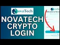 How to Login Novatech Crypto Account 2024