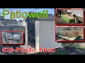 Patiowell 6x8 Plastic Shed Review and Personal Thoughts