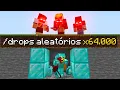 3 CAÇADORES vs 1 SPEEDRUNNER com DROPS ALEATÓRIOS E MULTIPLICADOS NO MINECRAFT