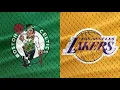 NBA Live 14 - PS4 2013 2014 Celtics-Lakers Rivalry BOS vs LAL