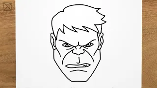 Download How to draw HULK (Marvel) step by step, EASY MP3