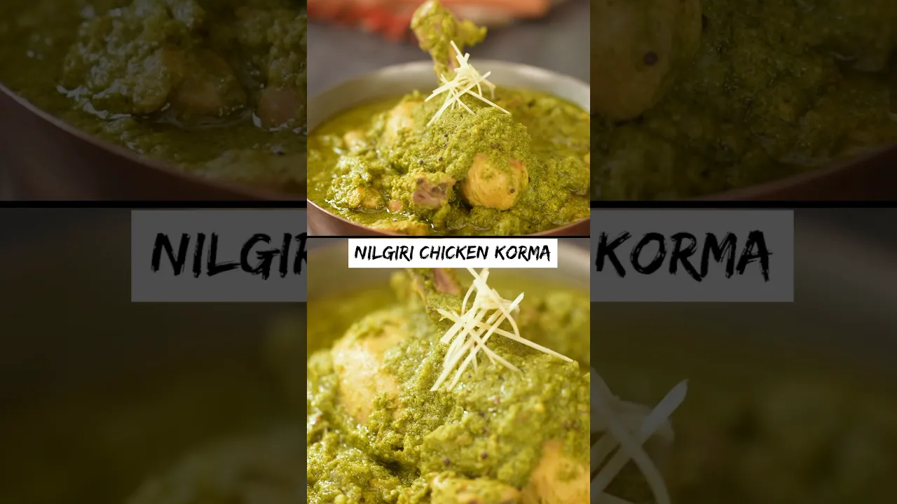 Taste a Rich and Spicy Chicken Dish From India - Nilgiri Chicken Korma #shorts #youtubeshorts