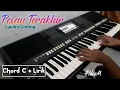 Download Lagu Pesan Terakhir - Lyodra | Piano Cover Chord C + Lirik
