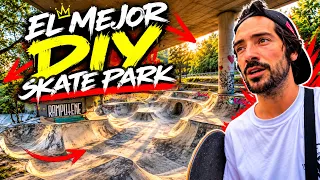 🔥EL MEJOR SKATE PARK DIY !!🔥VIAJE LOWCOST: dia 2 / parte 2