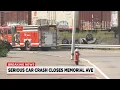 Part of Memorial Ave in West Springfield closed due to serious car accident