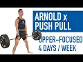 Arnold Split x Push Pull Hybrid 4 Day Upper-Focused Program