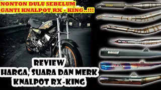 Download HARGA, SUARA DAN MEREK KNALPOT RACING RX KING MP3