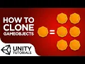 How to make multiple copies clones of a GameObject Unity 2019 beginner tutorial