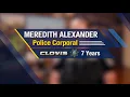 Clovis PD Recruitment - Cpl Meredith Alexander