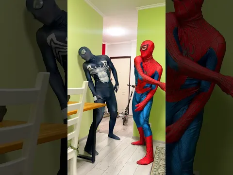 A really funny video from Spider-Man 😂 #spiderman