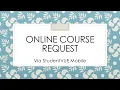 6th Grade Online Course Registration Using a Mobile Device