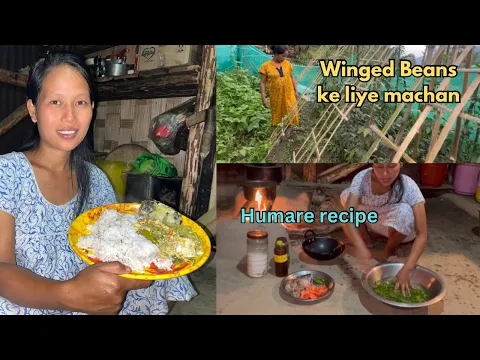 Download MP3 Winged Beans Ke Liye Machan Bana Liya || Village life