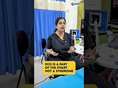 ⏰ PCO Pattern Explained in 80 Seconds !! #gynecology