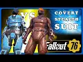 Fallout 76 Best Stealth - Covert Scout vs Stealth Suit