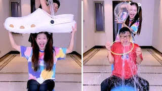 Family Games | Come And Join Rain-Blocking Challenge,So Exciting! ! ##Familygames