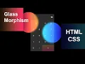 How to make glass morphism Calculator with CSS and JavaScript Glassmorphism