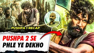 pushpa part 1 full recap in 7 minutes pushpa the rise explained in hindi