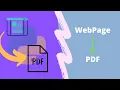 Python Tutorial Save a Webpage As a PDF Using Python - 2020