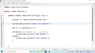 Even or Odd Number Logic Flow Control Flow Structures Tutorial