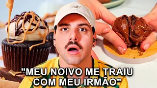 parem de fazer HISTÓRIAS BIZARRAS com COMIDA DE FUNDO