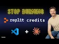 How to Save Replit Credits with Claude Code VS Code