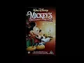Lagu Opening to Mickey's Once Upon A Christmas UK VHS [1999]