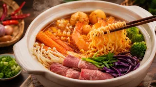 Toàn Bộ Bí Quyết Nấu Mì Cay Ngon Tuyệt Đỉnh Mà Không Có Nhà Hàng Nào Chỉ Cho Bạn