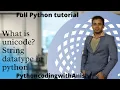 string datatype - string datatype in python